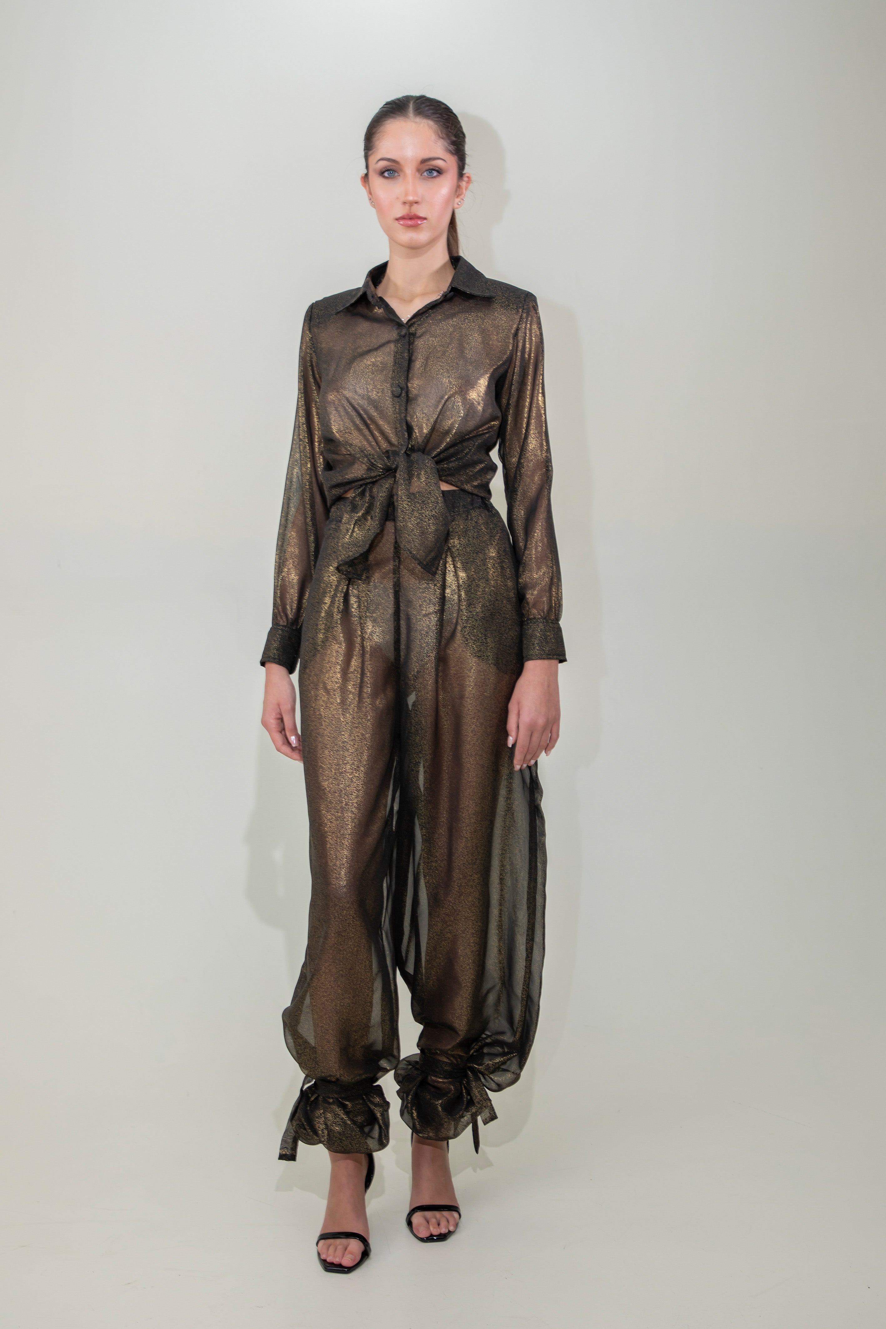 Obsidian Sheer Silk Set