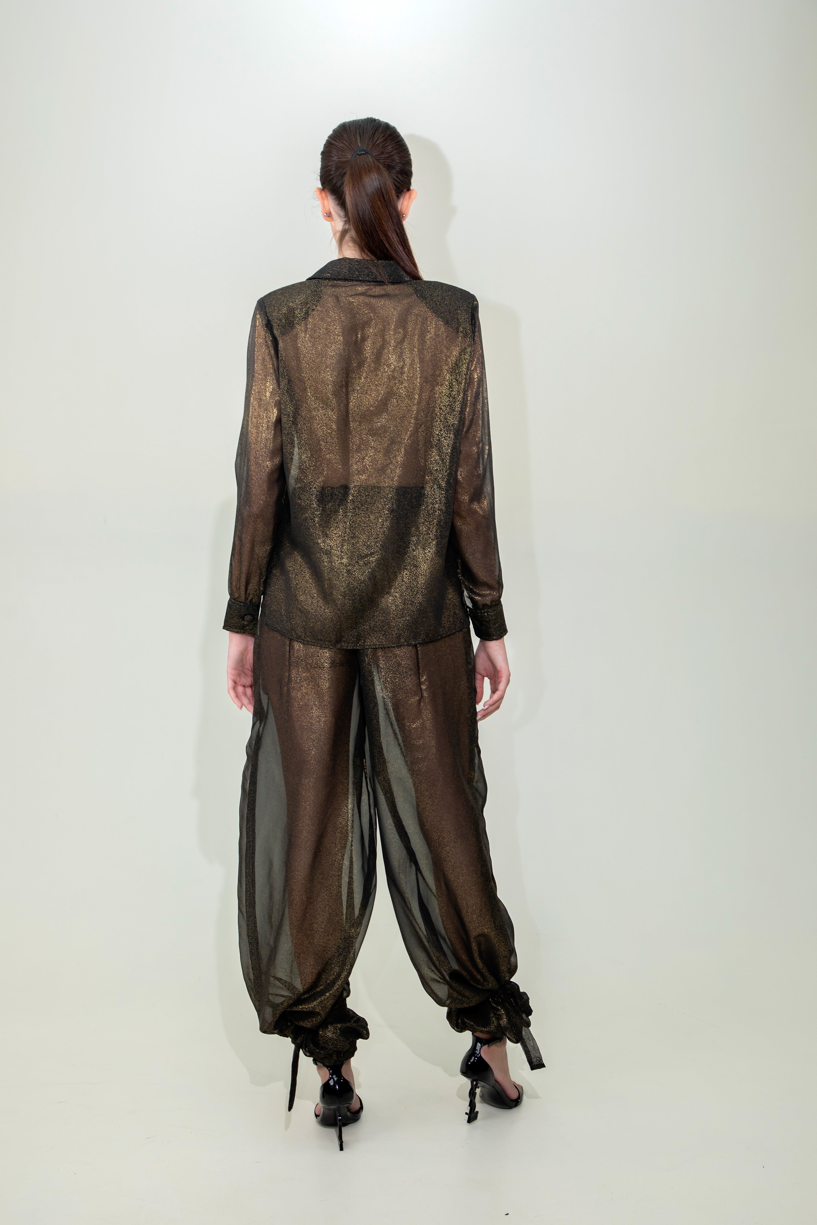 Obsidian Sheer Silk Set