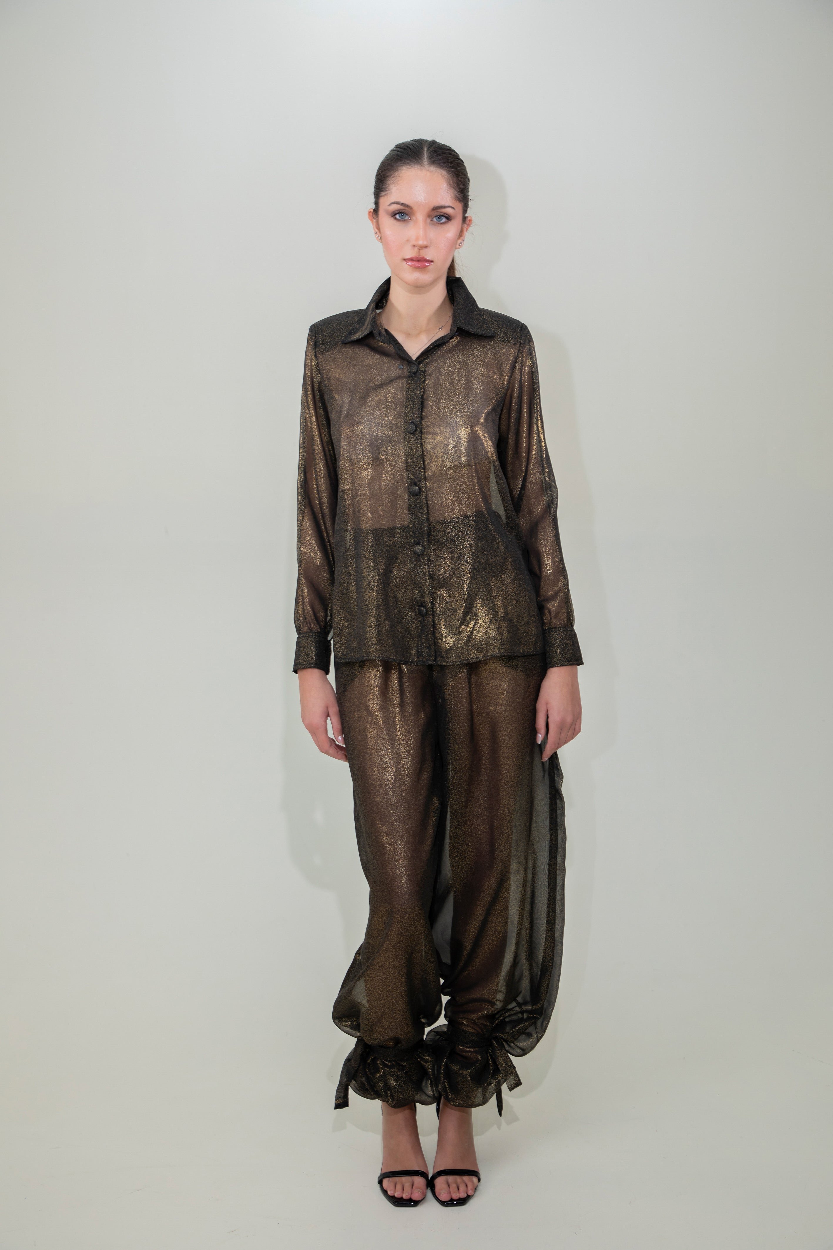 Obsidian Sheer Silk Set