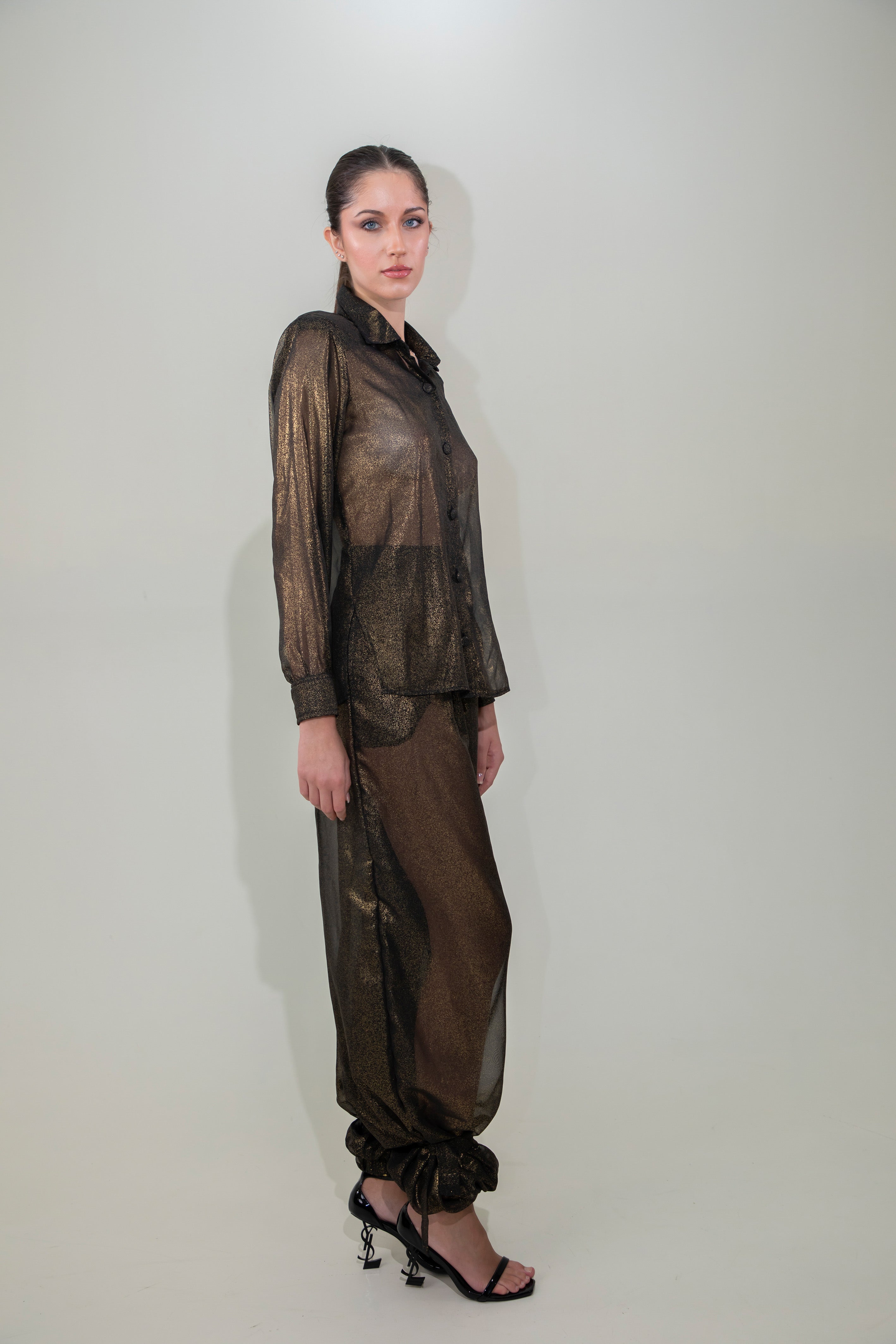 Obsidian Sheer Silk Set
