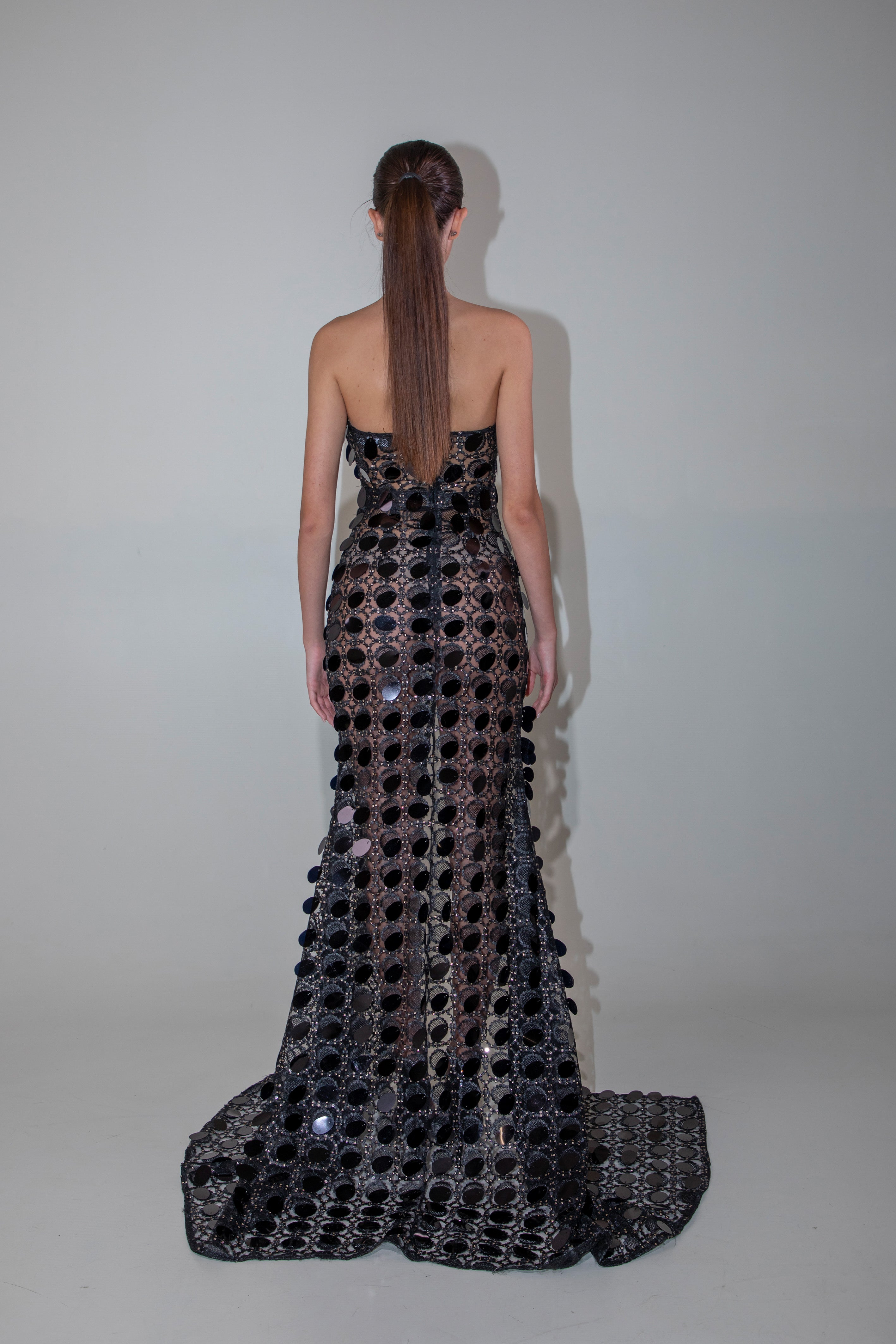 Obsidian Mirror Gown
