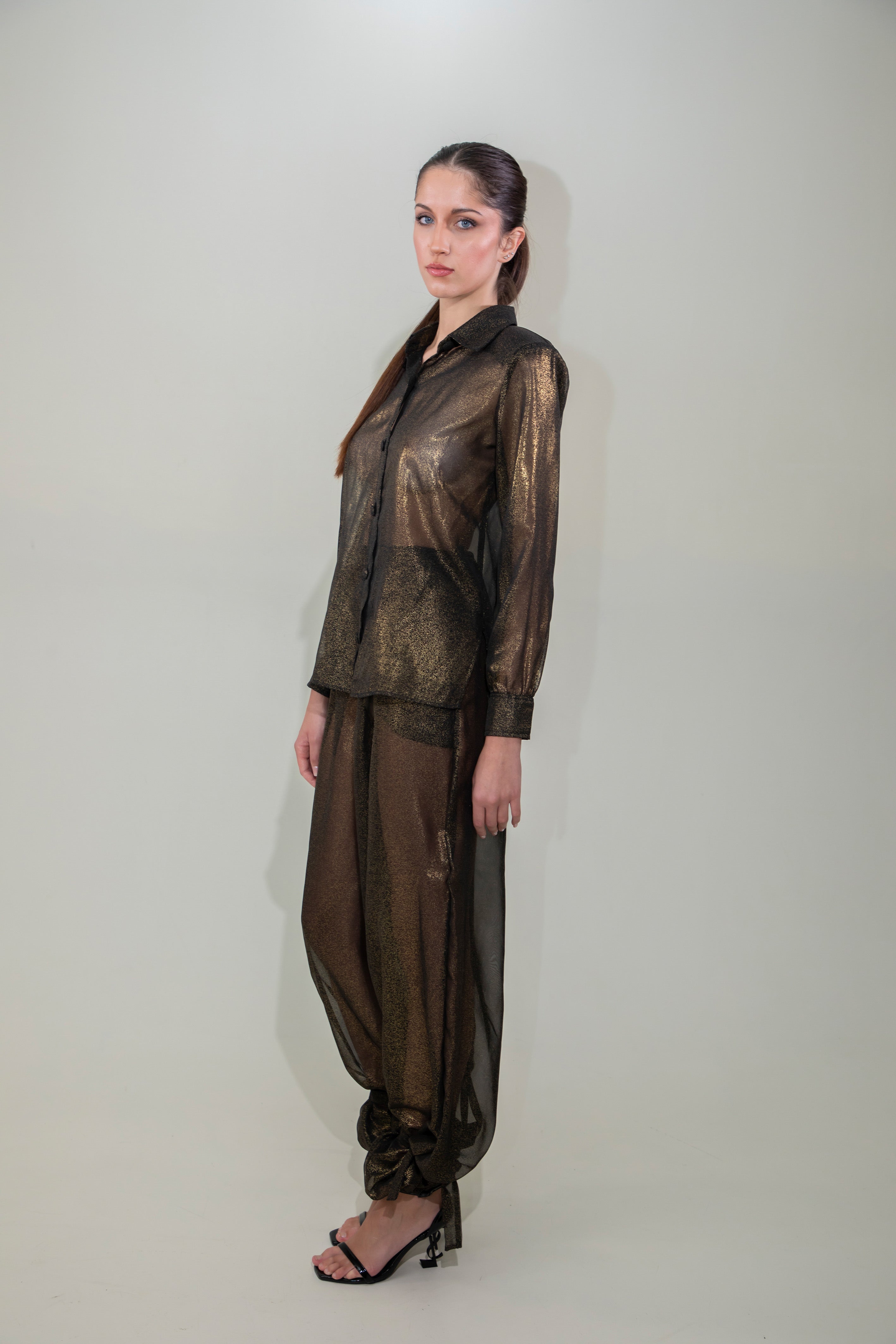 Obsidian Sheer Silk Set